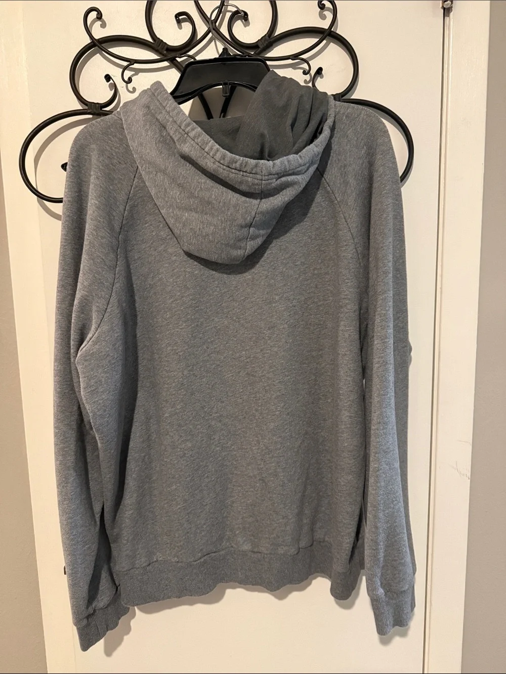 Under Armour Men's Charcoal Gray Zip-Up Hoodie Sweater